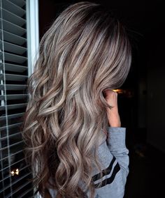 30 Hottest Trends for Brown Hair with Highlights to Nail in 2022 Hair With Silver Highlights, Light Chocolate Brown Hair, Brown Hair With Silver Highlights, Chocolate Hair, Silver Highlights, Chocolate Brown Hair, Brown Hair With Blonde Highlights, Blonde Hair With Highlights, Hair Color Highlights