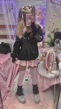 Cutegore Outfits, Kawaii Core Outfit, Cutecore Clothes, Kawaii Outfit Ideas, Kawaii Outfit, Gyaru Fashion