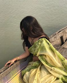 Sharee Aesthetic Pic, Shravani Core, Ananya Core, Bengali Culture, Simple Saree Designs, Saree Poses