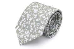 "This dusty sage floral necktie is great for weddings, proms and other special occasions! * 100% cotton * Matching bow tie available in my shop SIZES: * 58\" long, 2.75\" wide at widest point * 62\" long, 3\" wide at widest point Follow us on INSTAGRAM for ideas and inspiration @armoniia_store" Sage Green Floral Ties Groomsmen, Green Floral Ties Men, Green Floral Tie Wedding, Dusty Blue Floral Tie, Sage Floral Tie, Sage Green Floral Tie, Green Ties Groomsmen, Floral Tie Groomsmen, Floral Tie Wedding