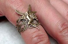 Whimsigoth Rings, Fairy Ring, Hippie Jewelry