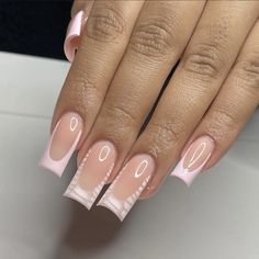 Nails Simple Design, Nails Supplies, French Tip Press On Nails, White French Tip