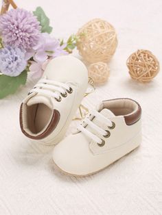 Spring/Autumn Style Pu Strap Soft Bottom Toddler Sneakers Suitable For 0-1 Year Old Learning To Walk White Fashionable    Plain Canvas   Baby Shoes, size features are:Bust: ,Length: ,Sleeve Length: Fashionable Walking Shoes, Infant Sneakers, Toddler Crib, Plain Canvas, Toddler Sneakers, Walker Shoes, Baby Sneakers, Baby Boy Shoes, Autumn Style