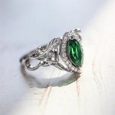 Emerald Marquis Gem Leaf Weave Silver Noble Rings For Women, Marr9098 Ring Size: 6 Material: Silver Plated Brass Attractive Packaging Other Available Ring Size: 6, 7, 8, 9,10 Message Me For Bundle Buying. 100% Brand New Thank You! Marquise Emerald Ring Silver, Aesthetic Lady, Emerald Birthstone Ring, The Colour Green, Design Sustainability, Mom Aesthetic, Red Carpet Beauty, Emerald Birthstone, Party Rings