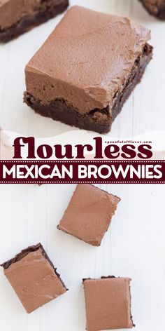 Flourless mexican brownies, a sweet treat for Valentine's day! This easy Valentine's day dessert is made different by the spice added to it, which enhanced its chocolatey taste. Try this easy flourless mexican brownies! Mexican Brownies, Valentines Dessert, Homemade Brownies Easy, Easy Chocolate Desserts, Best Gluten Free, Valentine Desserts, Homemade Brownies, Valentines Day Desserts