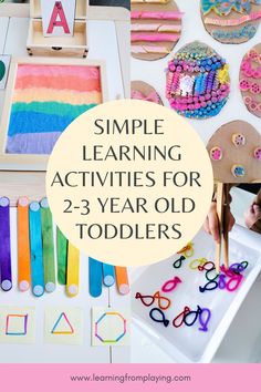 Activities For 1-2 Year Kids At Daycare, Open Ended Activities For Toddlers, Activities For Toddlers At Home, Months Activities, Two Years Old Activities, Learning Activities For Toddlers, Fun Learning Activities, Toddler Ideas