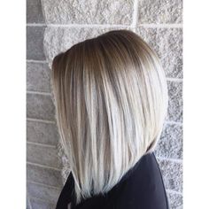 Angled Bob, Hair Cut, Bob Hairstyles, Hair Cuts, Hairstyles, Long Hair Styles, Hair Styles, Hair, Beauty