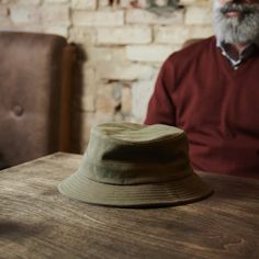 * Italian-made
 * 100% cotton shell, lining and sweatband
 * Easy to crush and pack Olive Green Hat, Green Bucket Hat, Bucket Hat For Men, Mens Bucket Hats, Green Hat, Welcome To The Family, Hat For Men, Green Hats, Square Rings