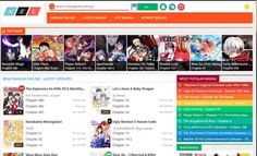 an image of the website for anime games and shows many different screenshots on it