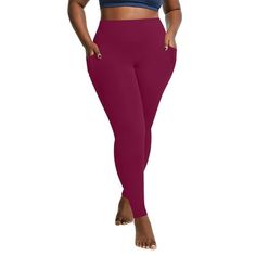 Plus Size Leggings for Women with Pockets-Stretchy High Waist Womens Leggings Workout Yoga Pants Tights Welcome to our store, I wish you a happy shopping Our products are produced in our own factory with various styles We offer various discounts, and we offer a 30-day quality guarantee please rest assured to place an order If you have any questions, please feel free to contact me, it is our honor to serve you SOMEONE ASKED Q: Is the quality of the clothes as described? A: Yes, if the product you Plus Size Leather Pants, Semi Formal Outfits For Women, Plaid Pants Women, Workout Yoga Pants, Pant Suits For Women, Gym Tights, Stretch Yoga, Lounge Pants Womens, Work Pants Women