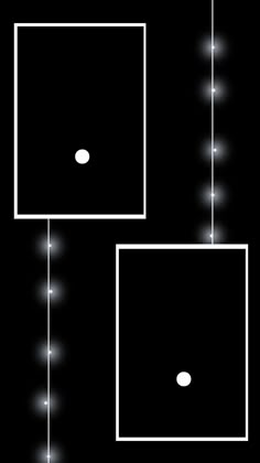 an abstract black and white background with square, rectangles and dots in the center