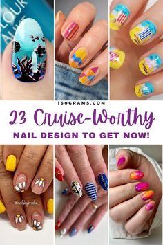 Save this pin for an ocean of chic nail designs perfect for your next cruise adventure! From nautical themes to tropical vibes, these styles will make your nails the envy of the sea. #NailArt #CruiseStyle #FashionBlog Rock The Boat, Chic Nail Designs, Nails Art Designs, Tropical Foliage