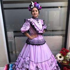 Two Piece Mexican Folk Dance, Jalisco Dress, Mexican Dresses, Folk Dance, Dance Dress, Google Shopping, Dance Dresses, Color Purple, Harajuku