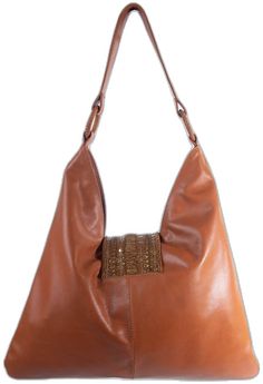 Chic Camel Shoulder Bag With Leather Lining, Brown Leather Lined Hobo Bag For Evening, Evening Brown Hobo Bag With Leather Lining, Evening Brown Leather-lined Hobo Bag, Camel Leather Hobo Bag With Adjustable Strap, Camel Leather Hobo Shoulder Bag, Camel Soft Leather Hobo Bag, Camel Rectangular Soft Leather Hobo Bag, Rectangular Camel Soft Leather Hobo Bag