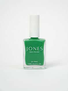 Cultivate a healthier habit with our specially crafted formula that is 24-free from harmful substances. Inspired by all the incredibly talented and admired women behind JONES. Our polish embodies sustainability, celebrates women, and brings a playful element to beauty. Non-toxic, vegan, gluten-free, and cruelty-free Made in the USA 15mL 24 Free From: Animal Derivations, Benzene, Bismouth Oxychloride, Carcinogenic Mutagenic, Chromium Oxide Greens, Cyclic Silicones, Toluene, Formaldehyde, Dibutyl Phthalate (DBP), Formaldehyde Resin, Camphor, Ethyl Tosylamide, Xylene, Triphenyl Phosphate (TPHP), Glycol Ethers of Series, Hydroquinone (HQ), Methyl Ethyl Ketone (MEK), 4/-Methylxyphenol, Nonyphenol Ethoxylates, Parabens, Phthalates, Reprotoxic Substances, Synthetic Fragrances, Tert-Butyl Hydroper Healthy Habits, Vegan Gluten Free, Cruelty Free, Gluten Free, Nail Polish, Fragrance, Nails, Beauty