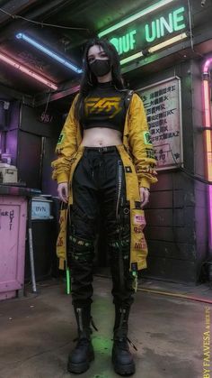 Cyberpunk Outfit, Futuristic Clothing, Techwear Jacket, Techwear Pants, Techwear Outfits, Techwear Fashion, Cyberpunk Clothes, Cyberpunk Aesthetic, Cyberpunk Fashion