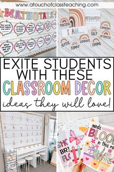 classroom decor ideas that are easy to make