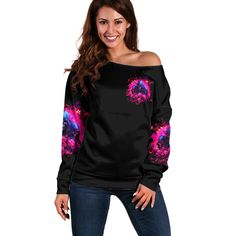 Rose Skull Off Shoulder Sweater I Have 3 Sides And You Never Want To See  DETAILS:    Our Off Shoulder Sweaters made of 100% Polyester  manufactures high-quality thermal-transfer printed products and keeps you comfortable , cool,  and dry  while you work and play .  With high-tech graphic prints  on off shoulder sweaters, vibrant  designs and colors make its entire look modern and chic.  These products are produced by many of our co-operated vendors in North America, the EU, and China.    NOTE:   Your package might be lost, stolen, or damaged while being delivered. Insurance is not mandatory , but we always recommend  our customers to choose this plan as the delivery men often leave the package in your mailbox/front yard , which is more likely to be stolen.   Check the SIZE CHART out for a Ripped Off The Shoulder Sweater, Fitted Off-shoulder Black Sweater, Black Fitted Off-shoulder Sweater, Stretch Knit Off-shoulder Sweater, Black Stretch Off-shoulder Sweater, Off Shoulder Sweater, Delivery Man, Sweater Making, Shoulder Sweater