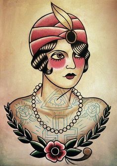 - https://howcandothis.com/manstyle/fortune-teller-flapper-conventional-tattoo-flash/ Flamingo Tattoos For Women, Tattoos For Women Traditional, Flamingo Tattoos, Traditional Tattoo Prints, Celtic Tattoo Symbols, Pocket Watch Tattoos, Celtic Tattoo