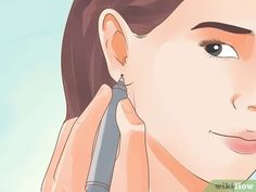 Cómo perforar tu oreja (con imágenes) - wikiHow Pierce Ear