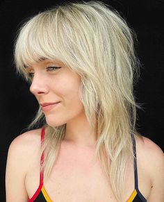 Shaggy Haircuts With Bangs, Short Hair Long Bangs, Medium Shaggy Hairstyles, Medium Shag, Medium Shag Haircuts, Shaggy Haircuts, Shag Haircuts, Low Maintenance Hair, Shag Hairstyles