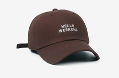 Hello Weekend Hat available in 6 different colors. Getting in the weekend with style! Key Characteristics: Strap Type: Adjustable Material: Cotton Shipping Guaranteed safe + secure checkout 100% money back guarantee Not sold in stores, limited quantity available Casual Wide Brim Snapback Hat For Summer, Trendy Snapback Sun Hat For Spring, Trendy Snapback Dad Hat For Vacation, Summer Curved Brim Trucker Hat For Everyday, Casual Snapback Hat With Curved Brim For Summer, Everyday Summer Snapback Baseball Cap, Summer Everyday Snapback Baseball Cap, Trendy Snapback Dad Hat, Trendy Adjustable Baseball Cap With Wide Brim