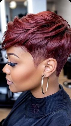 Black Girls Hair Rocks | For you, yay or nay? 🚫No Appointments Hairstyles inspiration #thechoppedmobb #thecutlife #hairstylesforblackwomen #BlackHairMagic... | Instagram Pixie Hairstyles With Color, 27 Pieces Weave Hairstyles, Hairstyles For Growing Out A Pixie, Dope Hairstyles Natural Hair, Short Hair Color Highlights, Quick Weave Hairstyles Bobs, Beautiful Short Hairstyles, Black Girls Hair