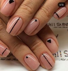 Minimum Nail Design, Manicure Ideas Gel Polish, Short Nail Manicure Gel Art Designs, Short Nail Designs Minimal Summer, Nail Design For Short Natural Nails, Boho Nails Simple Short, Natural Color Nails Gel, Mail Designs For Short Nails Simple, Gel Nails Ideas Short Neutral