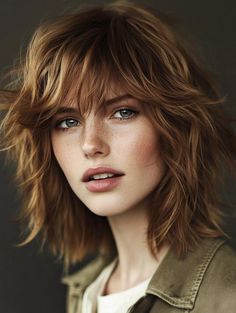 Curly Hair Women, Shag Hairstyles, Short Layered Haircuts, Haircuts For Medium Hair, Platinum Blonde Hair