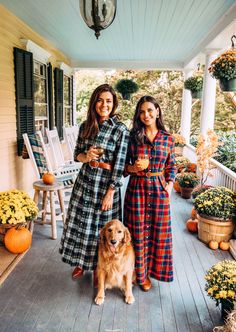 The most all-American, leaf falling, fire crackling, acorn popping, apple picking, pumpkin spicing, turkey roasting, eggnog nogging, coziest cabin, road trip tripping flannel of all. Prepare to hibernate. Our Cozy Cabin Flannel dresses are washed with a special process to preshrink them and make them buttery soft in order to ensure that this will be your favorite Fall dress for years to come. We've revised the fit this year to add a touch of length to the skirt and to make sure the dress fits ju Flannel Dresses, Turkey Roasting, Monogram Outfit, James Patrick, Flannel Dress, Apple Picking, Green Mountain, Thanksgiving Outfit, Cozy Cabin