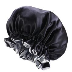 Material: Polyester, SilkAdult Size: One Size Fits All (36cm Diameter)Baby Size (1-6 Years Old) : One Size Fits Most (26cm Diameter) Curly Braids, Silk Bonnet, Bonnet Cap, Satin Pillow, Satin Bonnet, Head Ties, Hair Bonnet, Shower Caps, Satin Pillowcase