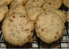 some cookies are cooling on a rack and ready to be baked in the oven or used as an appliance