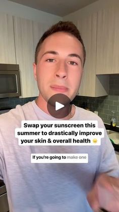 19K views · 1.3K reactions | Swap your toxic chemical-based sunscreens for ones with zinc oxide as the active ingredient.  My favorites: - @organicjaguar (code HUNTER) - @babobotanicals - @beautybyearth - @badgerbalm  #health #wellness #summer #skincare #sunscreen #sunblock #nontoxic | Health With Hunter | Carabide · Happy Meal Skincare Sunscreen, Summer Skincare, Toxic Chemicals, Zinc Oxide, Healthy Ideas, Happy Meal, Health Wellness, Healthy Body