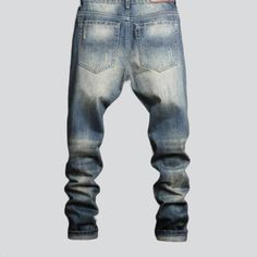 Fully distressed jeans for men online—excellent jeans from the 2023 Spring-Summer collection. Urban denim clothing is a fashion style that allows you to express your individuality and make a statement. This style emphasizes comfort and functionality, allowing you to mix and match different items to create unique looks. Urban denim clothing is a great way to show off your style without conforming to current trends. It can be an empowering experience and boost your self-confidence as well. With ur Nostalgic Fashion, Fitted Jean Jacket, Distressed Fabric, Mid Waist Jeans, Denim Clothing, Current Trends, Loose Fit Jeans, Jeans For Men, How To Slim Down