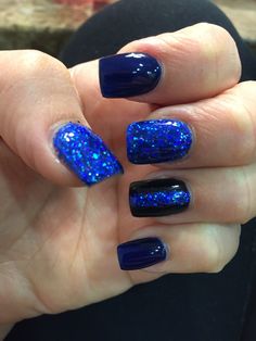 Police Nail Art, Law Enforcement Nails, Back The Blue Nails, Police Nails, Line Design Nails, Blue Line Nails, Line Nails, Gell Nails, Country Acrylic Nails