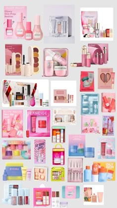 Preppy Christmas Gifts, Makeup Collection Goals, Preppy Makeup, Makeup Sets, Cute Gifts For Friends