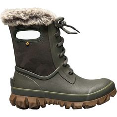 Frigid and wet conditions are a walk in the park when we lace up the Arcata Tonal Camo Boot for errands in town. Its waterproof design and slip-resistant sole thrive on slushy sidewalks, and the faux fur lining keeps our feet cozy and warm. Snow Cave, Winter Boots Women Snow, Picture Organic Clothing, Womens Bogs, Camo Boots, Womens Waterproof Boots, Muck Boots, Boots Waterproof, Mens Snow Boots