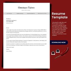 a cover letter for a resume is shown in this image, it appears to be an example