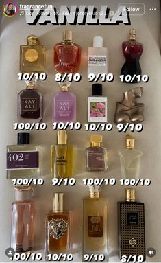 Vanilla Scents, Aesthetic Perfume, Expensive Perfume