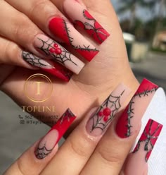 Cute Nail Trends, Nail Ideas Halloween, Halloween Nails Designs, Nail Art Designs 2023, Halloween Nail Art Designs, Nails Gothic, Halloween Nail Art Tutorial, Whittier Blvd, Halloween Nail Art Easy