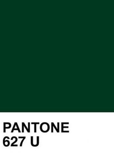 the pantone green color is shown in this image, it's very dark