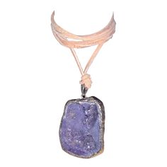 Color: Periwinkle & Creme Brand: Madeline Cary Style: Bohemian Condition: Great | Never Worn *Handmade* *Made In The Usa* Bowtie Necklace, Wrap Around, Made In The Usa, Blue Purple, Womens Jewelry Necklace, Blue And Purple, Jewelry Necklaces, Healing, Women Jewelry