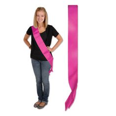 Add a fun pop of color to your outfit with these Suspenders. Perfect for a variety of occasions, these suspenders are a stylish accessory that will surely stand out. The adjustable straps ensure a comfortable fit for anyone. The Party Aisle™ Color: Candy Pink | The Party Aisle™ Satin Sash - 4" - Pack of in Candy Pink | 6 | Wayfair Pink Satin Belt, Red Suspenders, Pink Sash, Color Candy, Satin Sash, Candy Pink, Pink Candy, Suspenders, Stylish Accessories