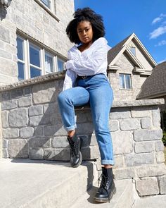 JOURNEYS | Dr. Martens 1460 Boot Black -- photo credit: @pretty_audd What To Wear With Doc Martens, Doc Martens Outfit Fall, Martens Outfit, Dr Martens Outfit, Doc Martens Style, Doc Martens Outfit, Black Photo, Outfit Fall, Create Outfits