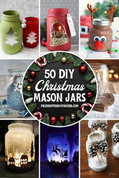 mason jar crafts for christmas and the holidays