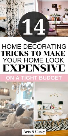 the top ten home decor tricks to make your home look expensive on a tight budget