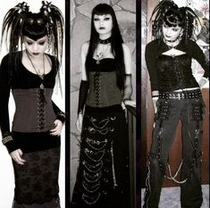 Mall Goth Aesthetic, Goth 90s, Fashion 2000s, 90s Goth, Outfits 90s, Goth Y2k