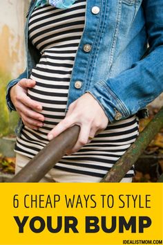 Must-follow tips for staying stylish when you're pregnant without spending a fortune! Maternity clothes don't have to be frumpy or expensive. Stay trendy during your pregnancy with these fashion tips! Mom Birthday Outfit, Maternity Tips, Pregnancy Routine, Prego Style, Baby Gender Prediction, Pregnancy Hacks, Gender Prediction