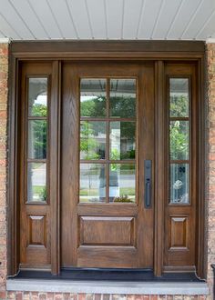 Stained Fibreglass Doors - Doorway Inc. Front Door Systems, Entry Door Ideas, Arched Front Door, Door Glass Inserts, Door Types, Stained Doors, Kitchen Addition