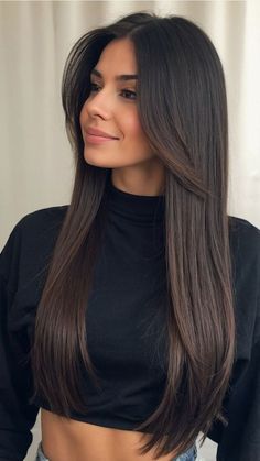 #LongHairCut #HairTransformation #HairstyleInspo #LongHairGoals #HairCare #CutAndStyle #HairTrends #SalonLife #LongHairDontCare #ManeMagic Best Haircut For Square Face Shape, Haircuts For Long Hair Straight, Trendy Bob, Straight Hair Cuts, Hair Inspiration Long, Square Face